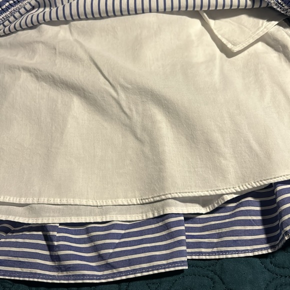 J.Crew Striped Ruffle Skirt - Picture 7 of 10